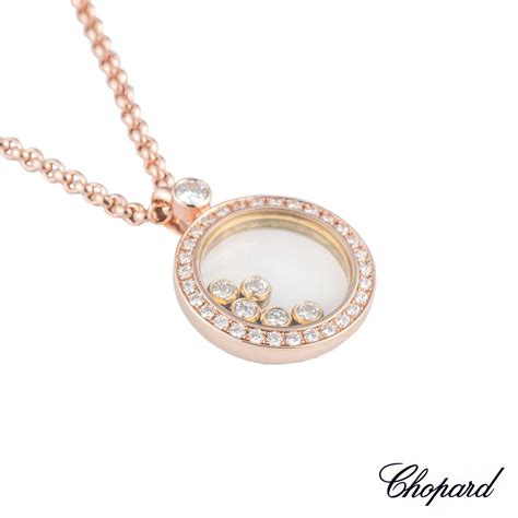 chopard happy diamond pendant replica
